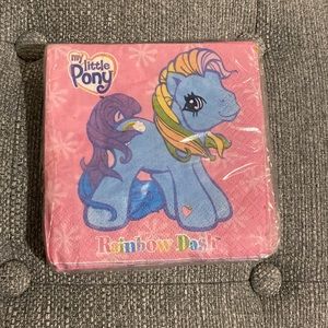My Little Pony Rainbow Dash Beverage Napkins